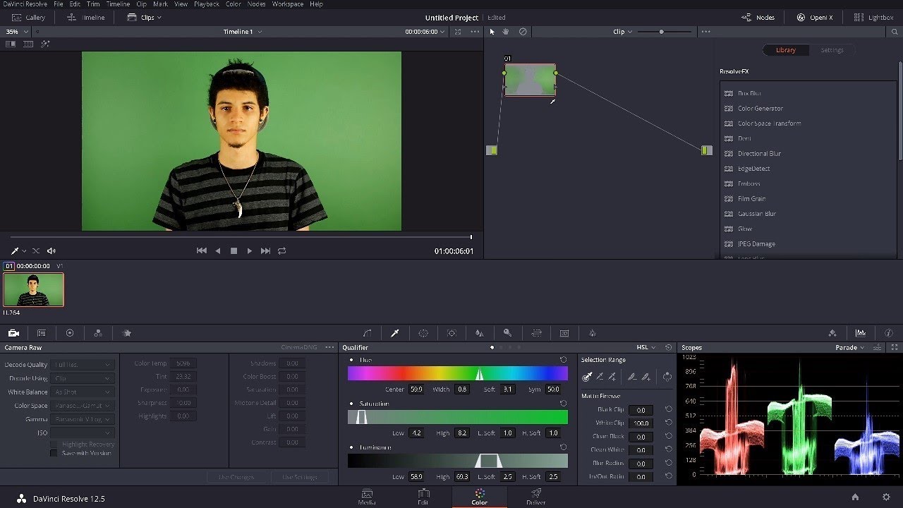 green screen editor